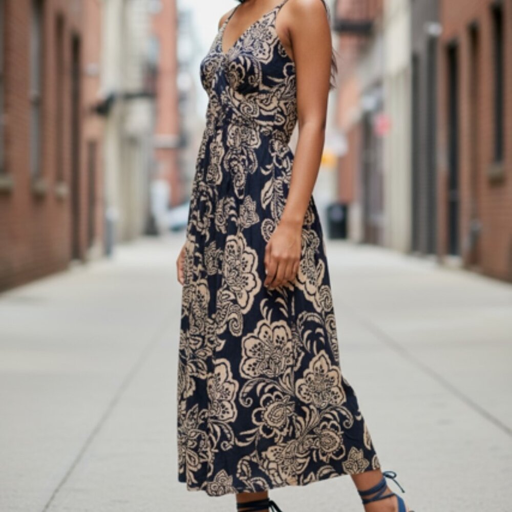 Angie Women's Peekaboo Maxi Dress